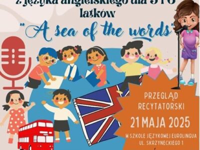 WYNIKI VII Miejskiego Przeglądu Recytatorskiego z języka angielskiego dla 5 i 6-latków „A Sea of the Words”