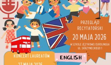 Konkurs recytatorski w języku angielskim – 8 edycja
